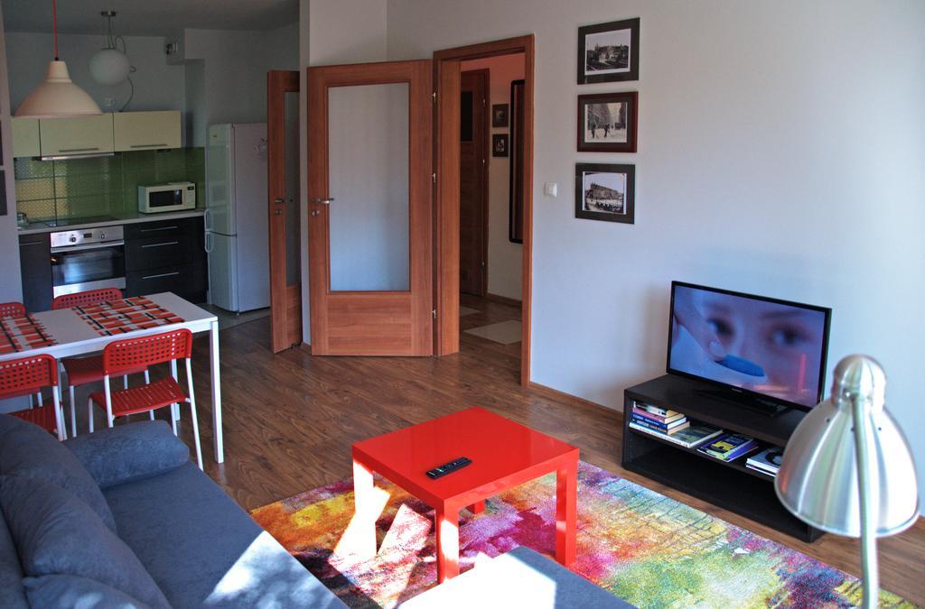 Color Apartment Cracóvia Quarto foto