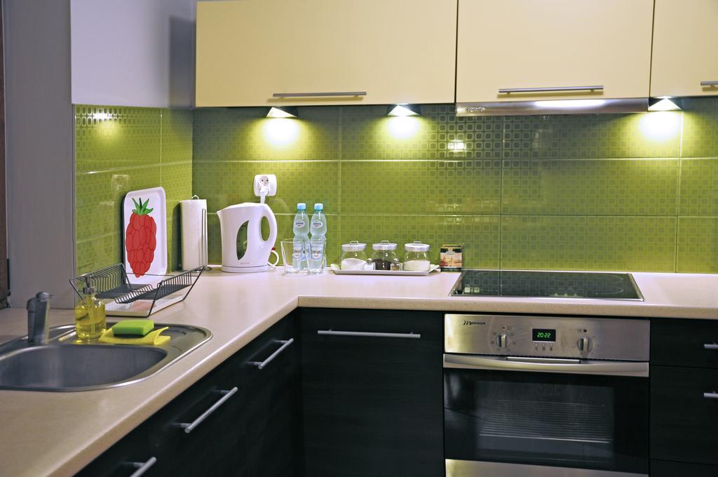 Color Apartment Cracóvia Quarto foto