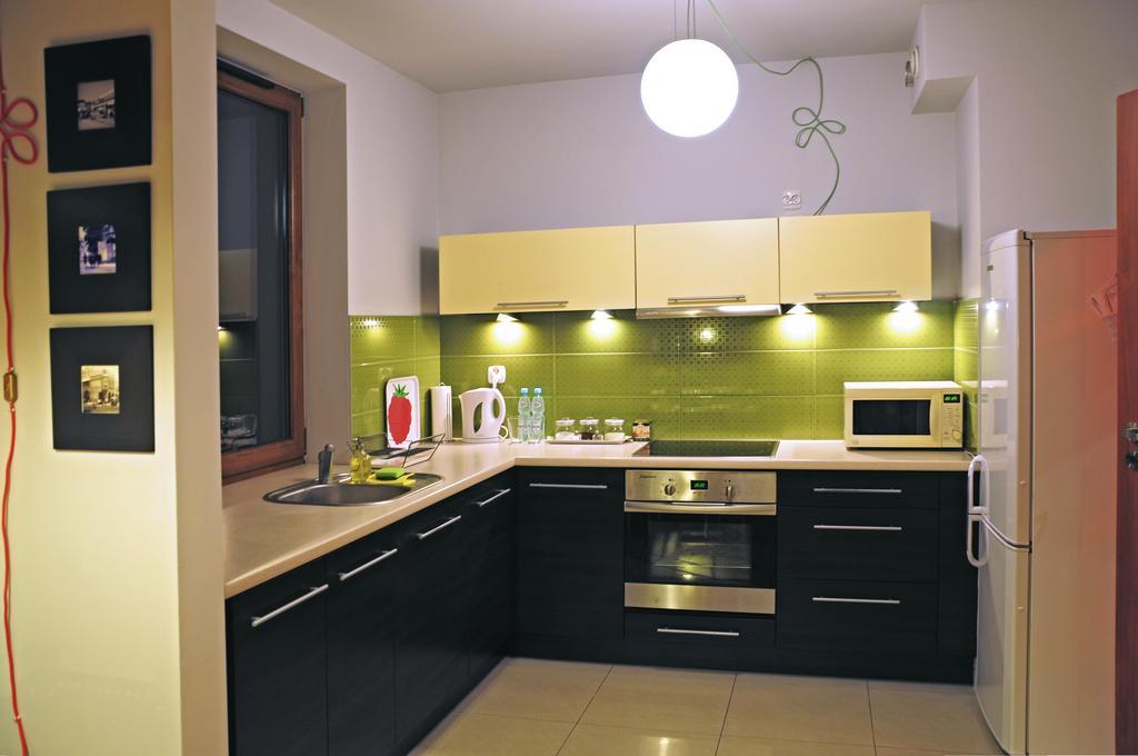 Color Apartment Cracóvia Quarto foto