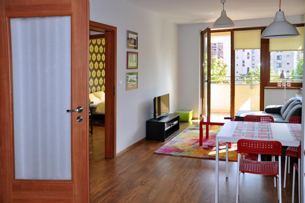 Color Apartment Cracóvia Quarto foto